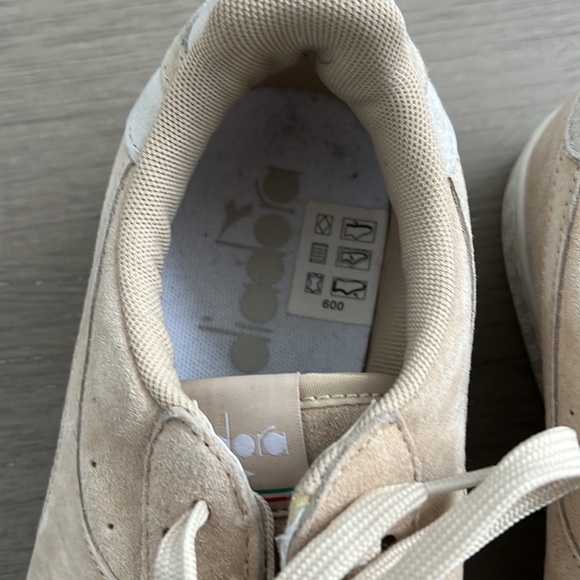 Diadora Game Low S Trainers In Beige men’s size 11 - Picture 4 of 7